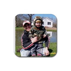 Frog Catching - Rubber Coaster (Square)