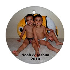 Noah & Joshua - Ornament (Round)