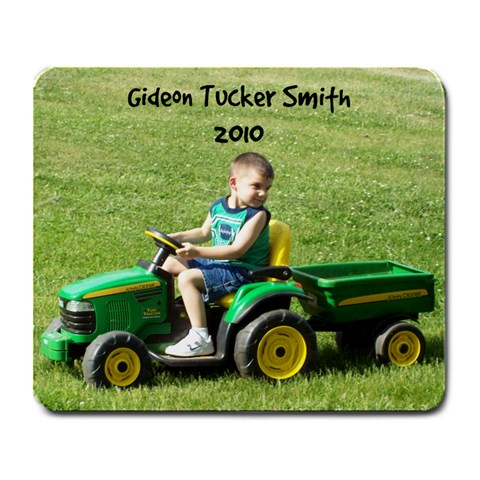 Tucker On Tractor By Lori Smith Front