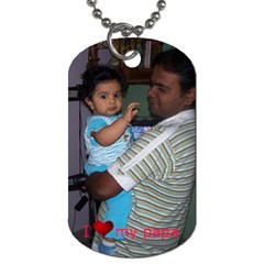 dogtag2 - Dog Tag (One Side)