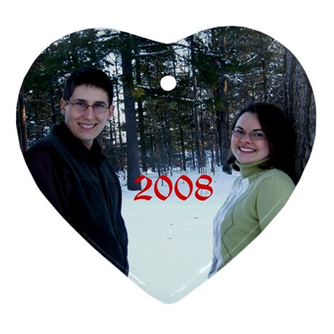 Our 2008 Christmas Ornament  By Rachel Hull Front