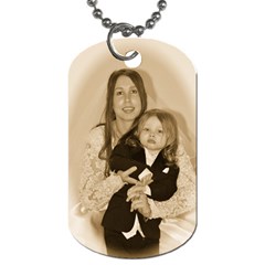 Me and my peanut - Dog Tag (One Side)