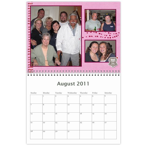 Grannys Calendar By Starla Smith Aug 2011
