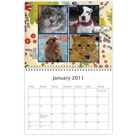 Grannys Calendar By Starla Smith Jan 2011