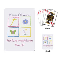 WOW playing cards - Playing Cards Single Design (Rectangle)