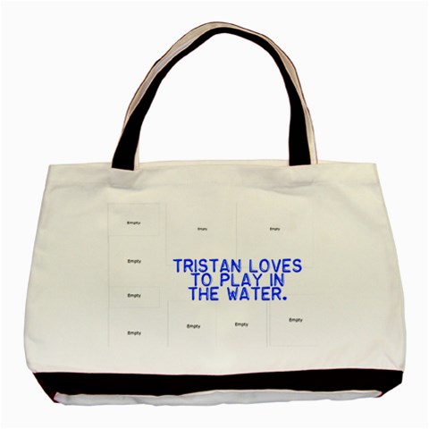 Tristan Tote Bag By Nancy L Miller Front