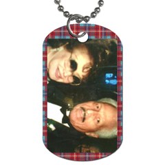 dog tag neclace - Dog Tag (One Side)