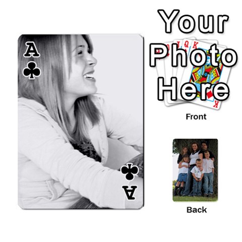 Ace Cards By Nasha Vandevoord Front - ClubA