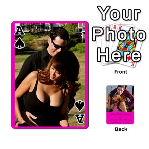Ace Cards Front - SpadeA