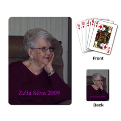 GRANDMA ZELLA CARDS - Playing Cards Single Design (Rectangle)