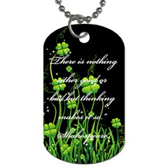 necklace - Dog Tag (Two Sides)