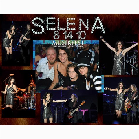 Selena By Cassandra 10 x8  Print - 1