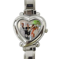 Watches - Heart Italian Charm Watch