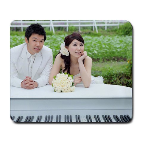 Patty And Jason By Patty Chen 9.25 x7.75  Mousepad - 1