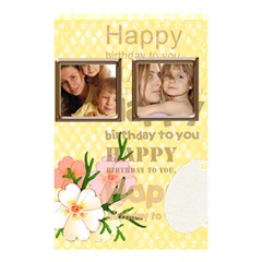 birthday - Shower Curtain 48  x 72  (Small)