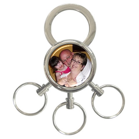 Keyring With Detachable Links By Caroline Williams Front