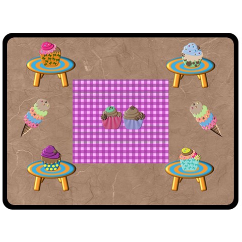Lge Picnic Blanket By Susie Fisher 80 x60  Blanket Front