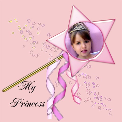 Princess By Diann 12 x12  Scrapbook Page - 1