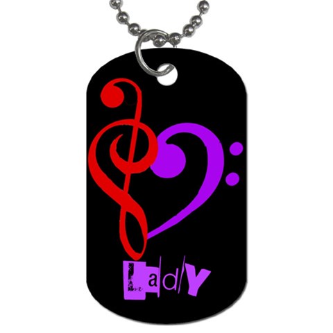 Lady s Dog Tag By Katania Front