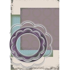Flower Card - Greeting Card 5  x 7 