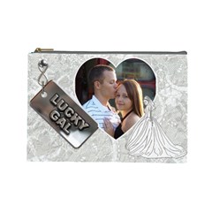 Wedding Cosmetic Case (7 styles) - Cosmetic Bag (Large)