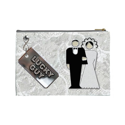 Wedding Cosmetic Case By Lil Back