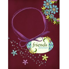 4x6 Friends Forever card template - Greeting Card 4.5  x 6 