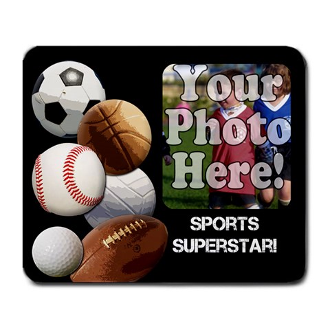 Sports Photo Mousepad By Angela Front