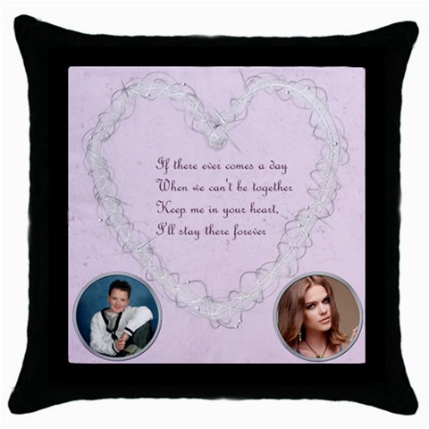 Keep Me In Your Heart Pillow By Catvinnat Front
