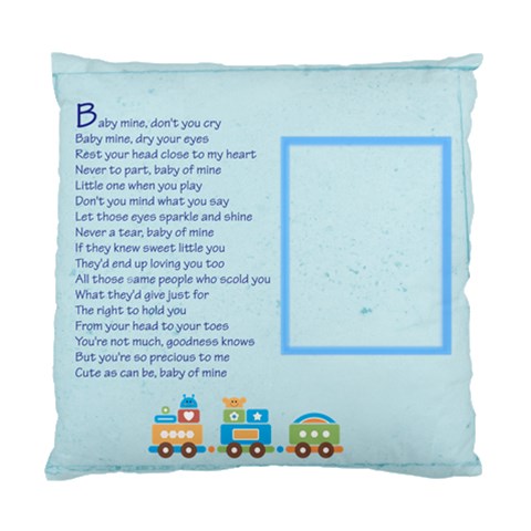 Baby Mine Cushion Cover By Catvinnat Front
