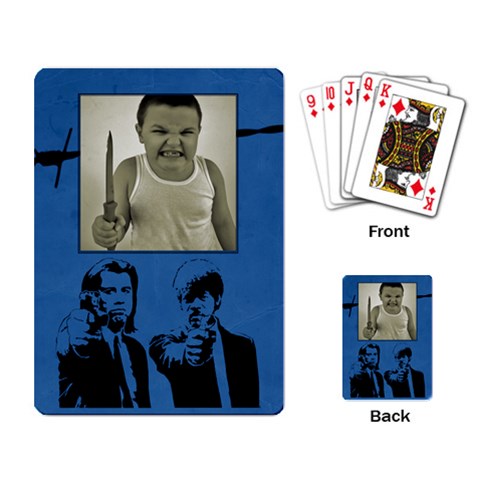 Pulp Playing Cards By Jorge Back