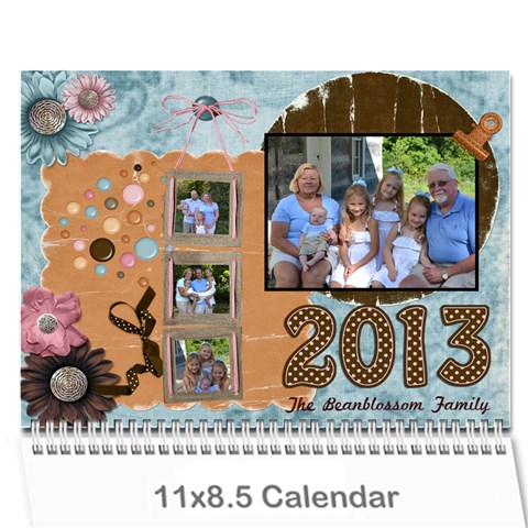 Beanblossom Calander 2011 By Angie Banet Cover