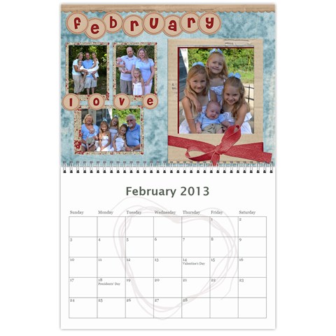 Beanblossom Calander 2011 By Angie Banet Feb 2013