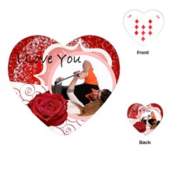 love playing card - Playing Cards Single Design (Heart)