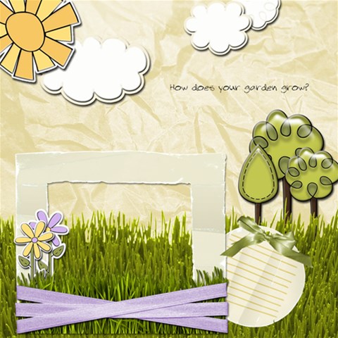 It s A Spring Thing Scrapbook Page By Redhead Scraps 12 x12  Scrapbook Page - 4