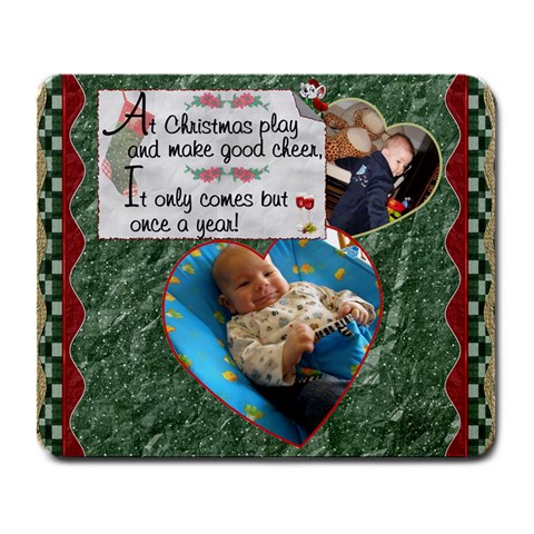 Christmas Mousepad #3 By Lil Front