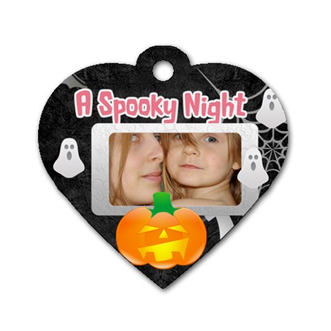 Halloween Tag By Wood Johnson Front