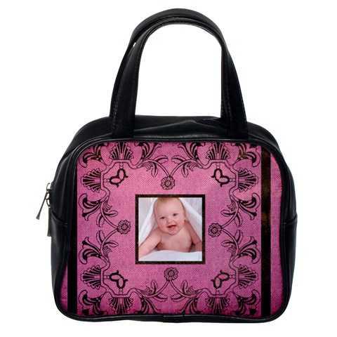 Pink Art Nuveau Handbag By Catvinnat Back