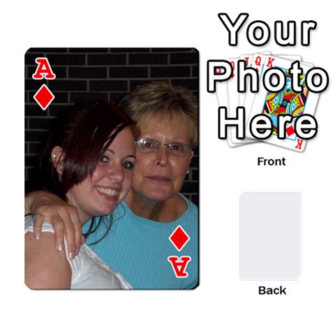 Ace Card Deck By Pamela Yelverton Front - DiamondA