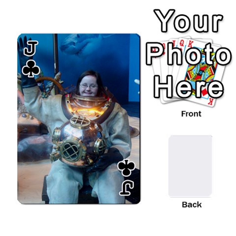 Jack Card Deck By Pamela Yelverton Front - ClubJ