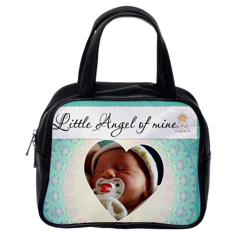 Little Angel Of Mine Blue Bag By Lil Front