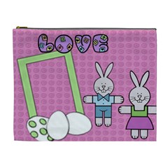 Some rabbit love you - Cosmetic Bag (XL)   (7 styles)