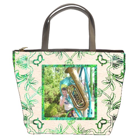 Art Nouveau Eden Bucket Bag By Catvinnat Front