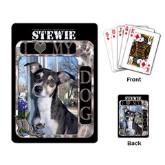 I Love My Dog Playing Cards - Playing Cards Single Design (Rectangle)