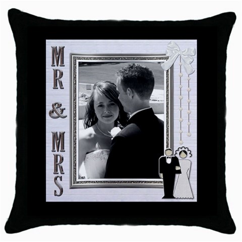 Mr & Mrs Pillow By Lil Front