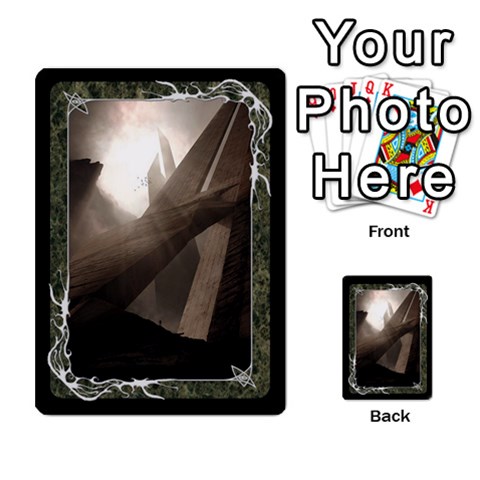 Black Bordered Domain Cards (3 Sets Front 12