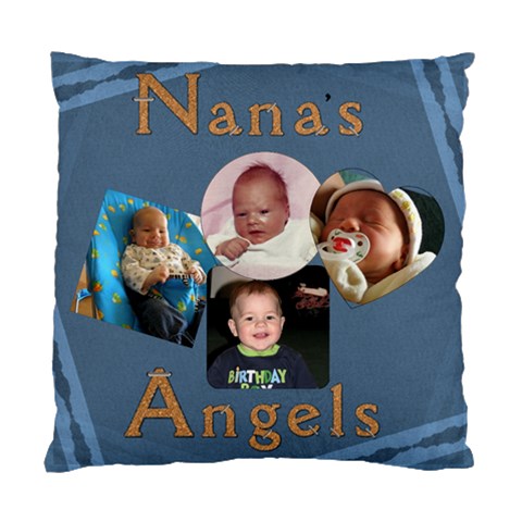 Nana s Angels Pillow By Lil Front