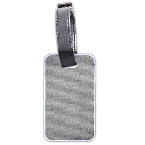 Grey Lace Luggage Tag By Catvinnat Back