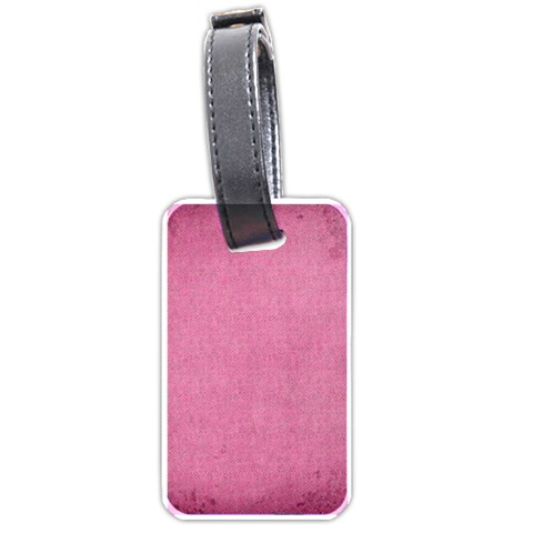 Pink Lace Luggage Tag By Catvinnat Back