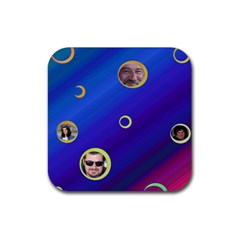 coaster_we_5 - Rubber Coaster (Square)